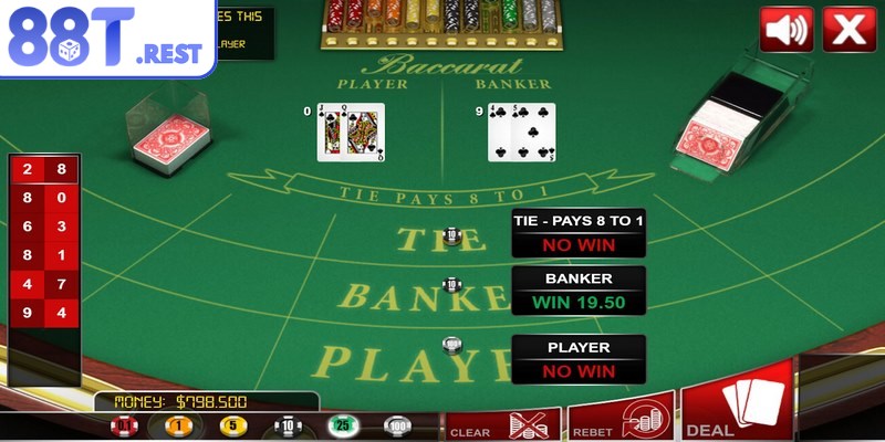 Baccarat online được phát triển trên nền tảng công nghệ cao