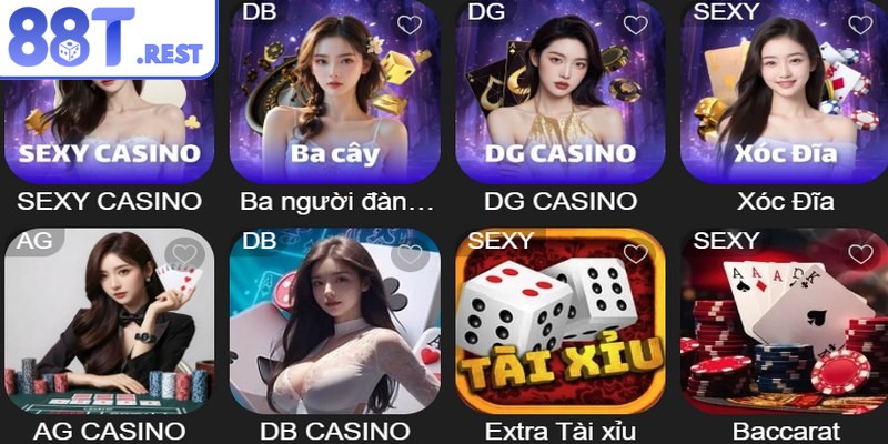 Casino 88T luôn giữ được sức hút nhờ ưu điểm nổi bật