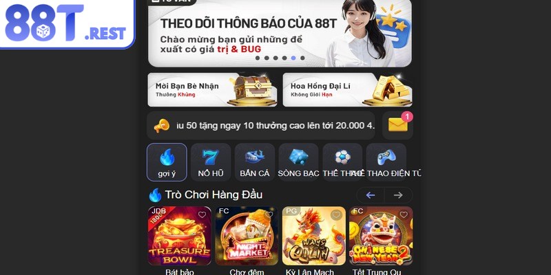 Giới thiệu 88T là sân chơi xanh chín số 1 thị trường Việt Nam