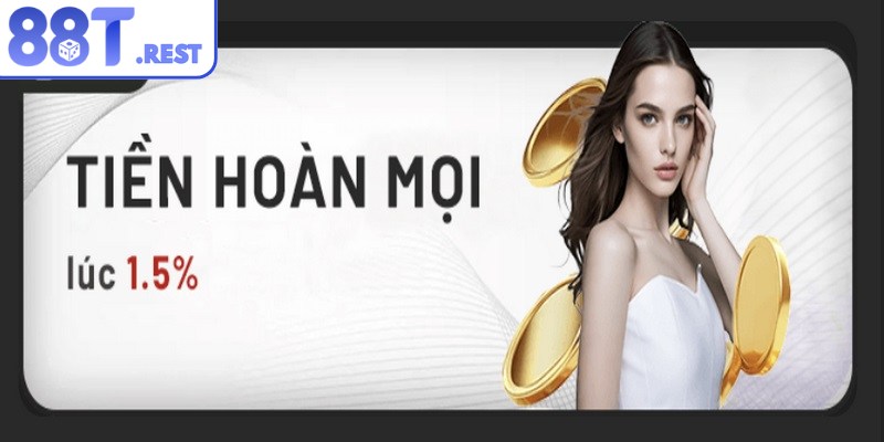 Hoàn trả cược hấp dẫn, giúp người chơi có thêm nguồn vốn