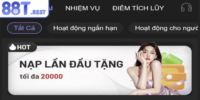 Hướng dẫn cách nhận khuyến mãi 88T