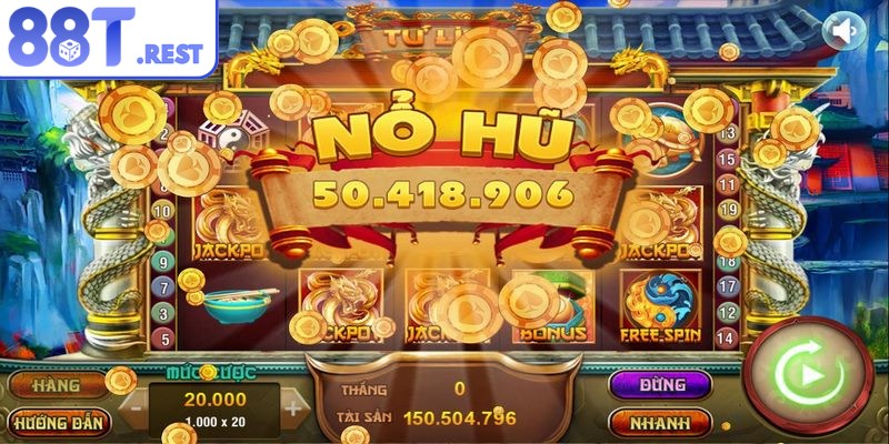 Nổ hũ đổi thưởng là cơ hội làm giàu rất hấp dẫn cho các thành viên